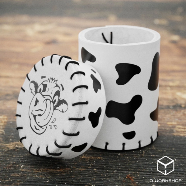 Cow Leather Dice Cup