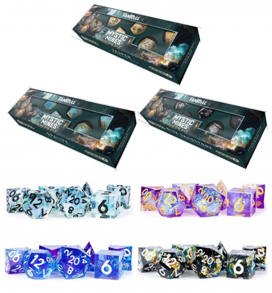 Metallic Dice Best Sellers $40-$50 Core Pack