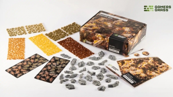 Golden Autumn Glade Basing Box