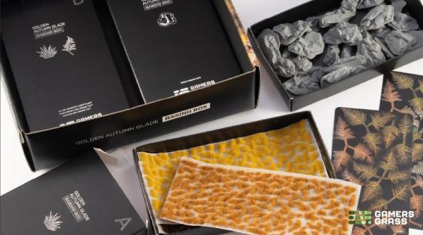 Golden Autumn Glade Basing Box