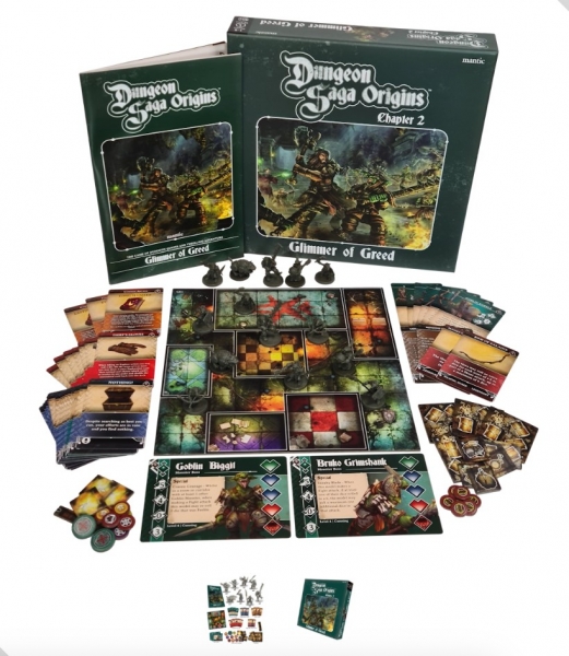 Dungeon Saga Origins: Glimmer of Greed Expansion