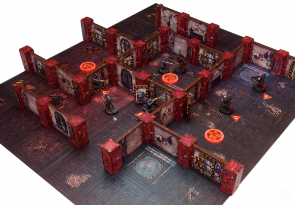 Imperial Prepainted Scenery 28mm: Imperial KT Corridors (51)