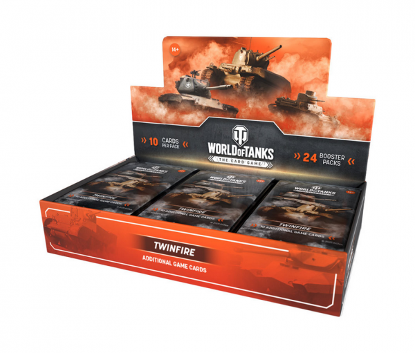 World of Tanks: The Card Game Booster Display - Twinfire