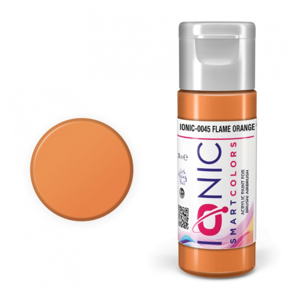 AMMO: IONIC Acrylic Colors - Flame Orange (20mL)