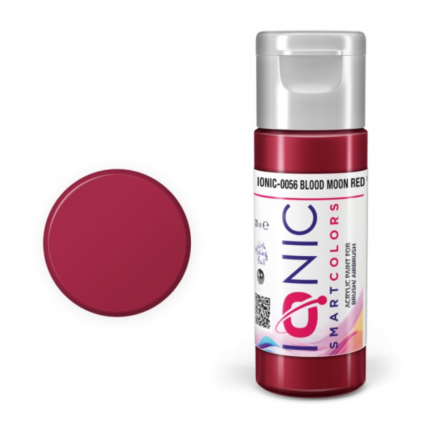 AMMO: IONIC Acrylic Colors - Blood Moon Red (20mL)