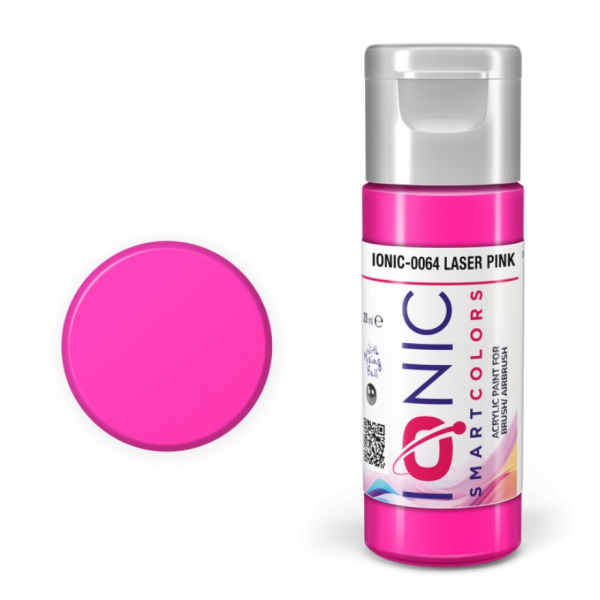 AMMO: IONIC Acrylic Colors - Laser Pink (20mL)