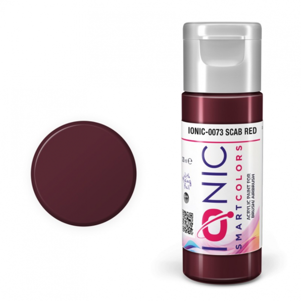 AMMO: IONIC Acrylic Colors - Scab Red (20mL)