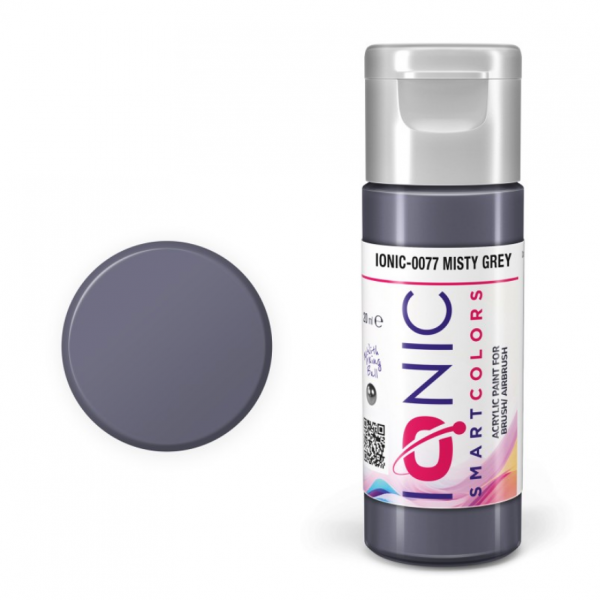 AMMO: IONIC Acrylic Colors - Misty Grey (20mL)