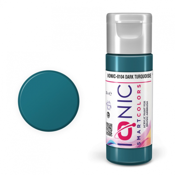 AMMO: IONIC Acrylic Colors - Dark Turquoise (20mL)
