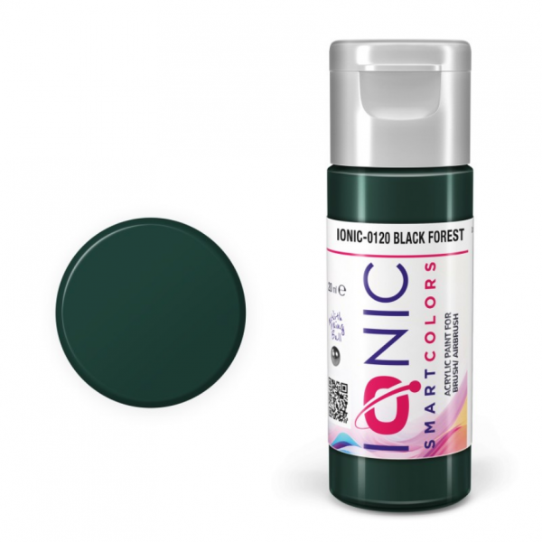 AMMO: IONIC Acrylic Colors - Black Forest (20mL)