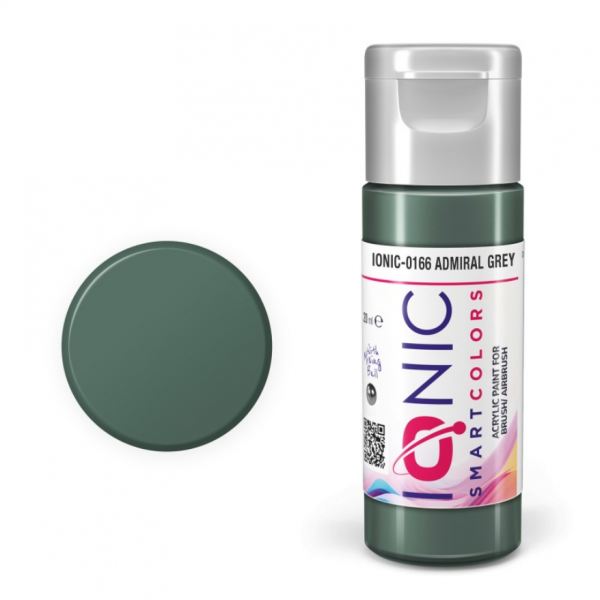 AMMO: IONIC Acrylic Colors - Admiral Grey (20mL)