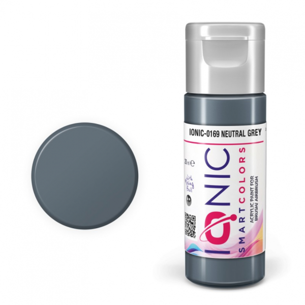 AMMO: IONIC Acrylic Colors - Neutral Grey (20mL)