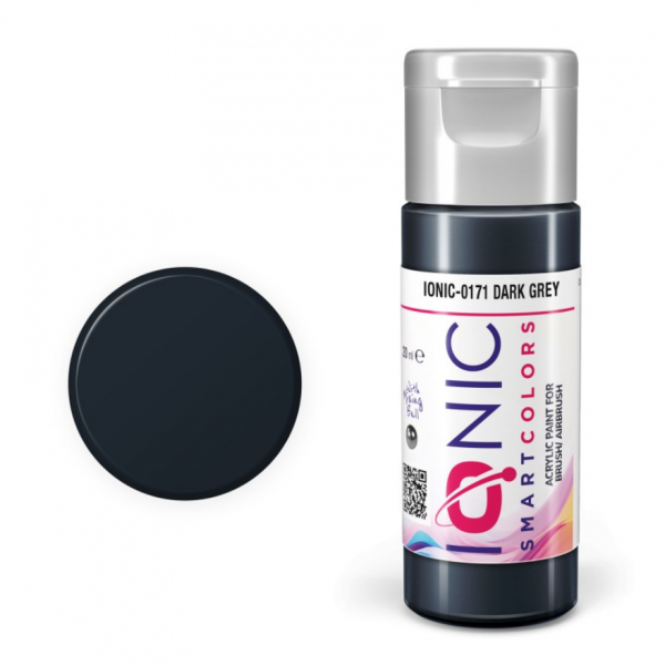 AMMO: IONIC Acrylic Colors - Dark Grey (20mL)