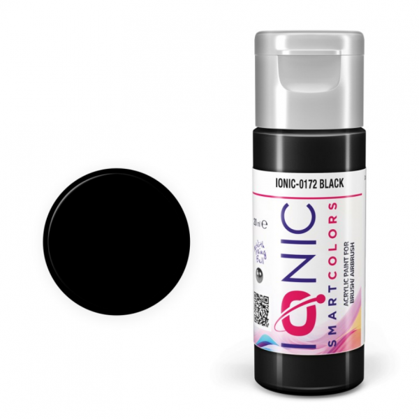 AMMO: IONIC Acrylic Colors - Black (20mL)