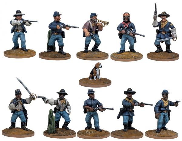 Dead Man’s Hand Plastic US Cavalry
