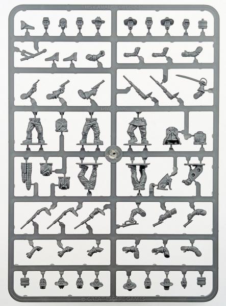 Dead Man’s Hand Plastic US Cavalry