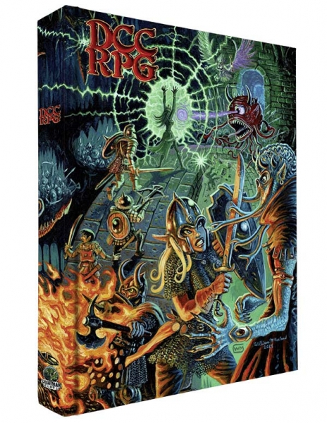 Dungeon Crawl Classics Core Rulebook - William McAusland Cover