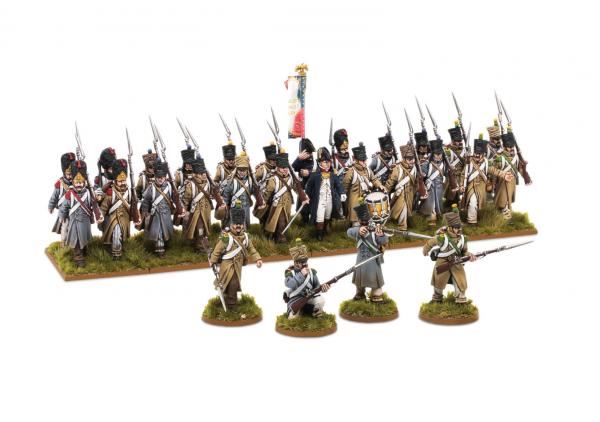 French Infantry in Greatcoats (1804-1814)