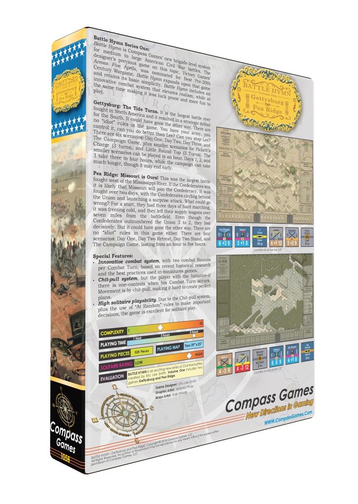 Battle Hymn Vol. 1 – Gettysburg and Pea Ridge