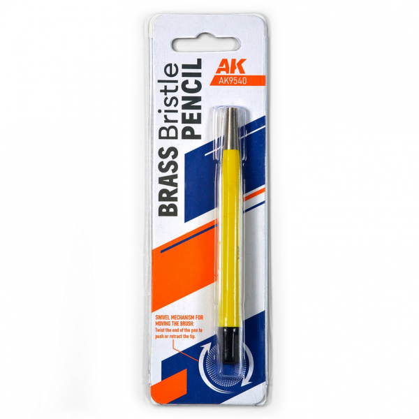AK Interactive: Brass Bristle Pencil