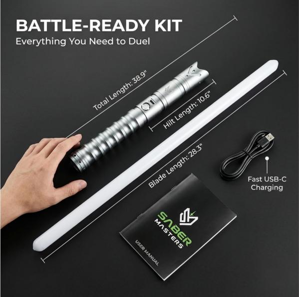 Ultimate Lightsaber 3.0- ''Victory'' Jet Black