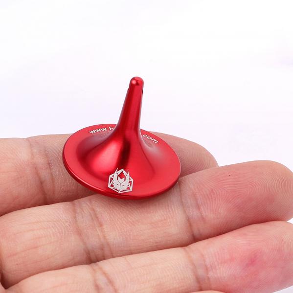 Metal Decision Timer Top Spinner - Red