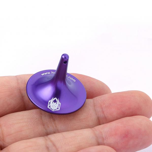 Metal Decision Timer Top Spinner - Purple