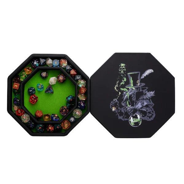 Heros Hoard Dice Tray & Keeper - Plague Doctor