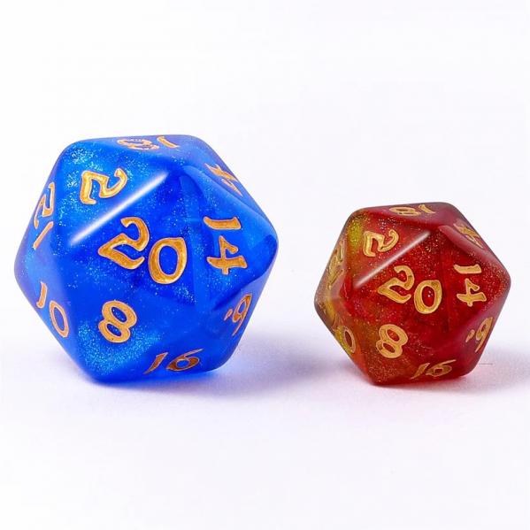 Mini Polymer RPG Set - Phoenix Feather