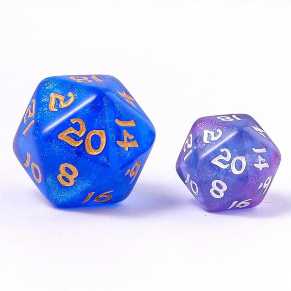 Mini Polymer RPG Dice Set - Fairy Farts