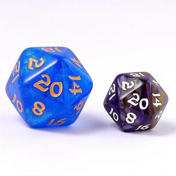Mini Polymer RPG Dice Set - Magister Robes