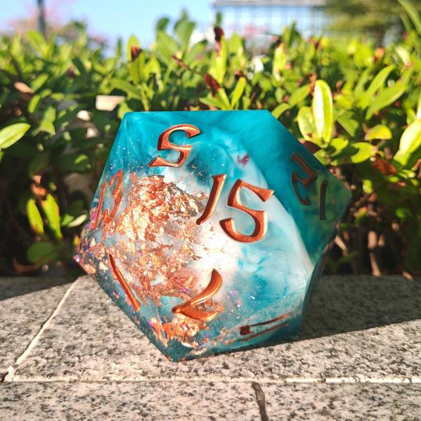 Captured Magic 100mm Chonk D20 - Cloudfall