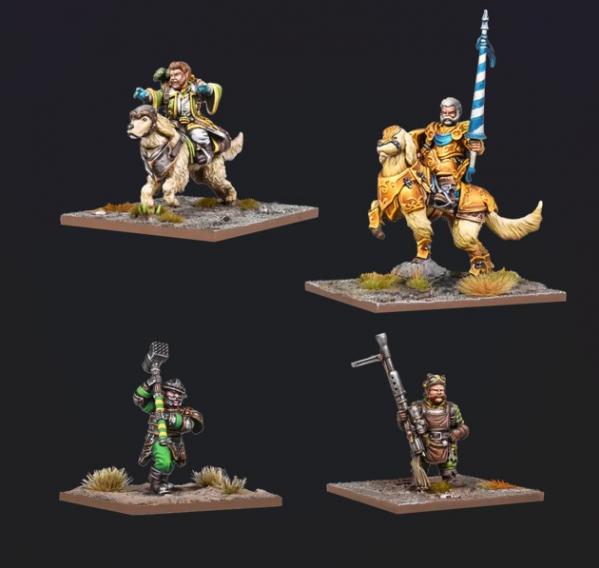 Kings Of War: Halfling Hero Pack