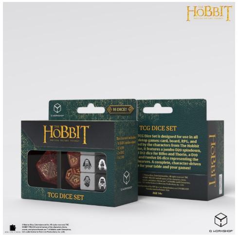 Q-Workshop: The Hobbit TCG Dice Set - Ember Hearth