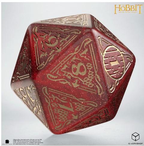 Q-Workshop: The Hobbit Spindown D20 - Ember TCG Jumbo Dice