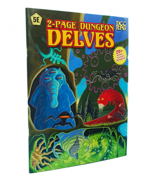 D&D: 2-Page Dungeon Delves #2 (5e)