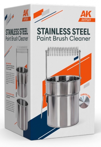 AK-Interactive:  Stainless Steel Paint Brush Cleaner