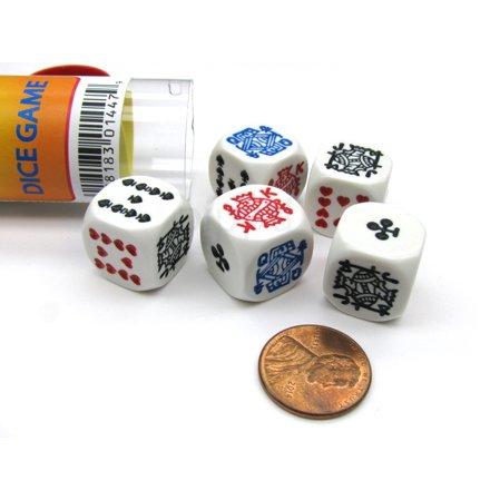 6-Sided Poker Dice Game