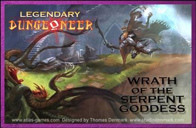 Legendary Dungeoneer Card Game: Wrath of the Serpent Goddess