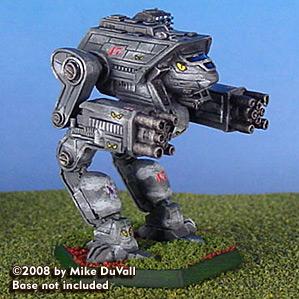 BattleTech Miniatures: Daishi ''Dire Wolf'' Prime (resculpt)