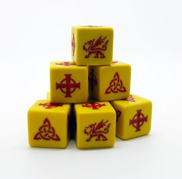 Saga Faction Dice: Celtic Welsh (8)