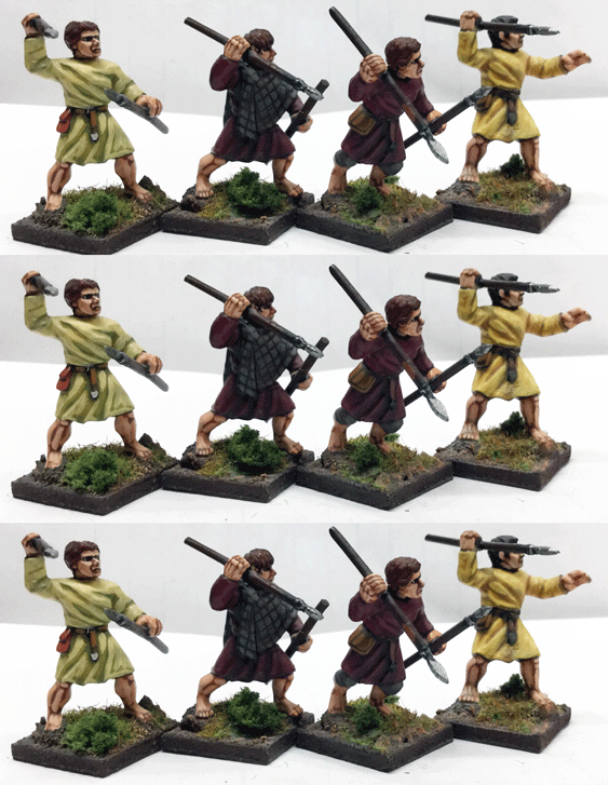 SAGA: Viking Age: (Welsh) Bonnedig Javelinmen (Levy)