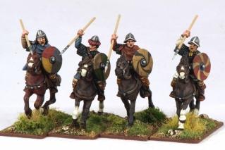 (Carolingian Franks) Mounted Hearthguard (4)