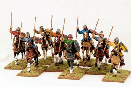 (Carolingian Franks) Mounted Warriors (8)